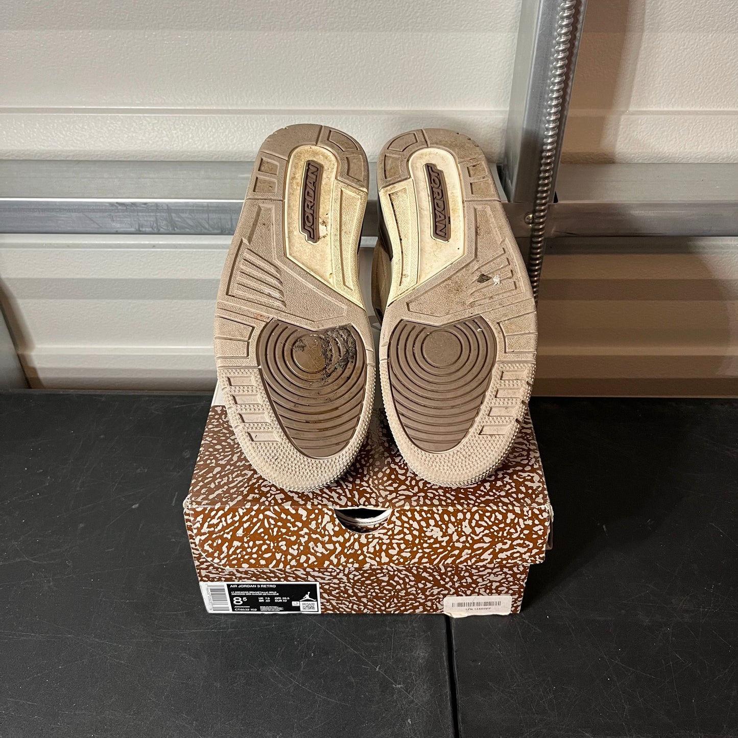 Size 8.5 - AJ 3 Palomino