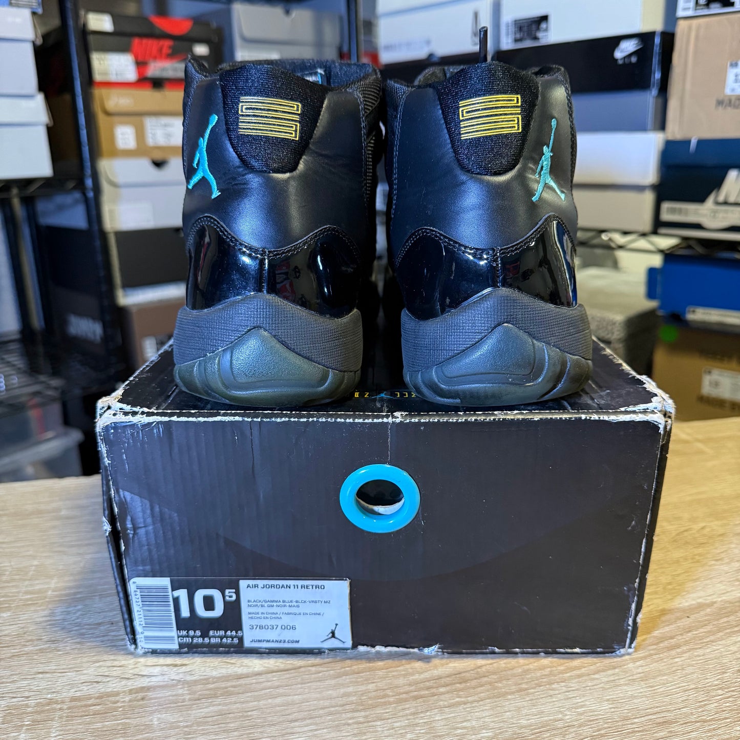Size 10.5 - AJ 11 Gamma Blue