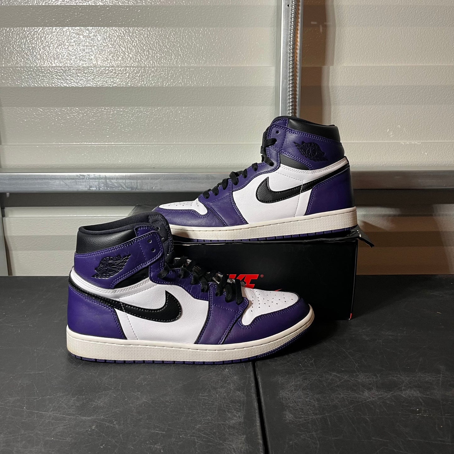 Size 12 - AJ 1 Court Purple 2.0