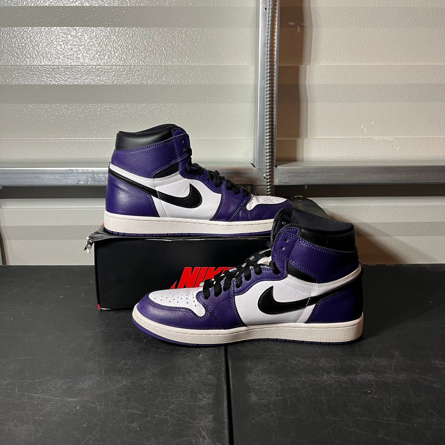 Size 12 - AJ 1 Court Purple 2.0