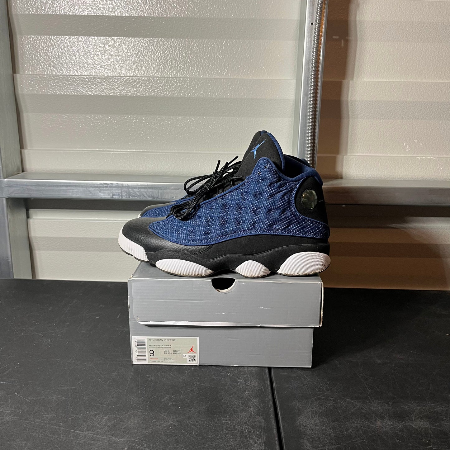 Size 9 - AJ 13 Brave Blue
