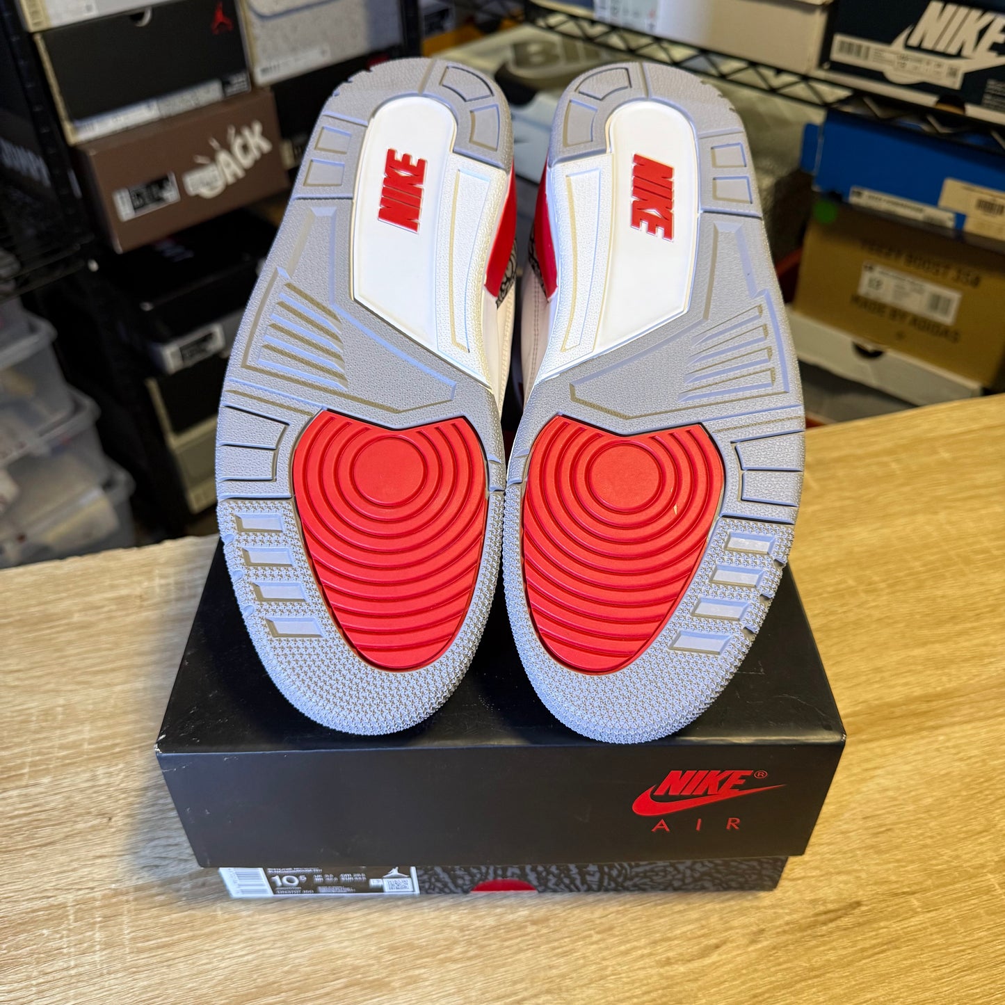 Size 10.5 - AJ 3 Fire Red