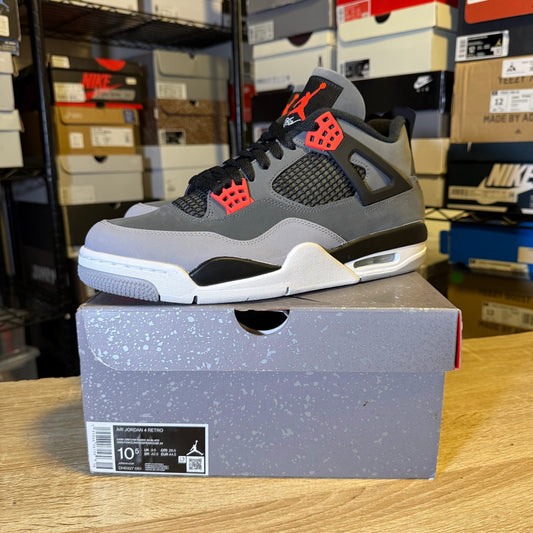 Size 10.5 AJ 4 Infrared