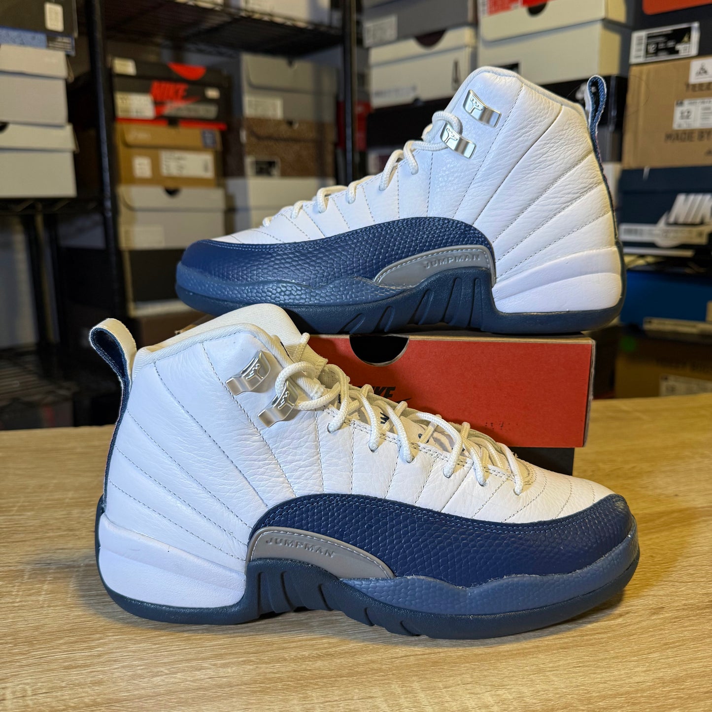 Size 6Y - AJ 12 French Blue