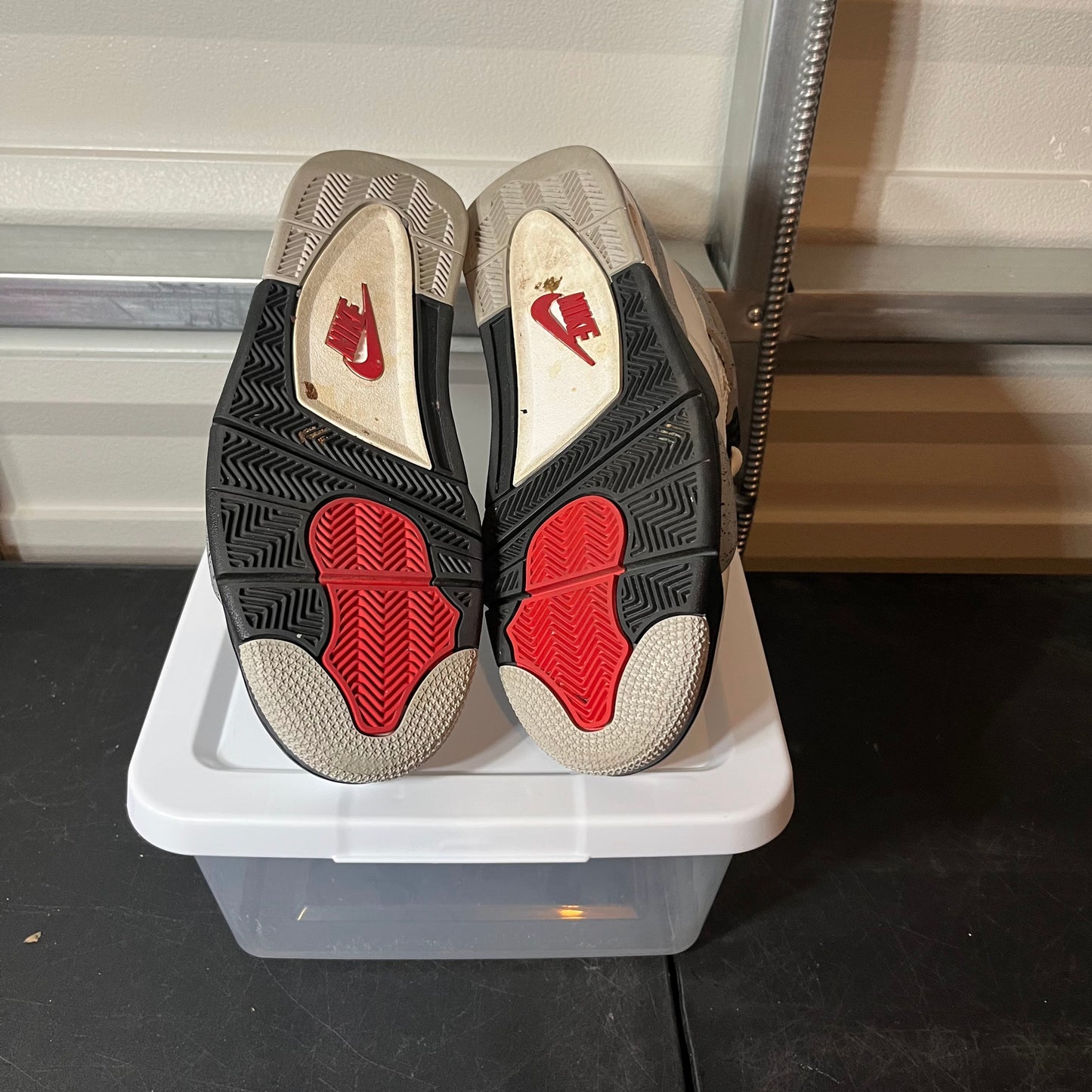 Size 12 - AJ 4 White Cement