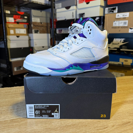 Size 6Y - AJ 5 Grape