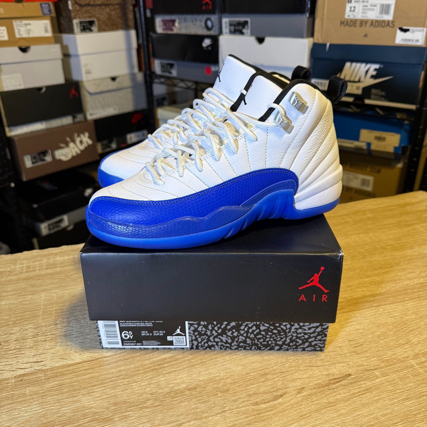 Size 6Y - AJ 12 Blueberry