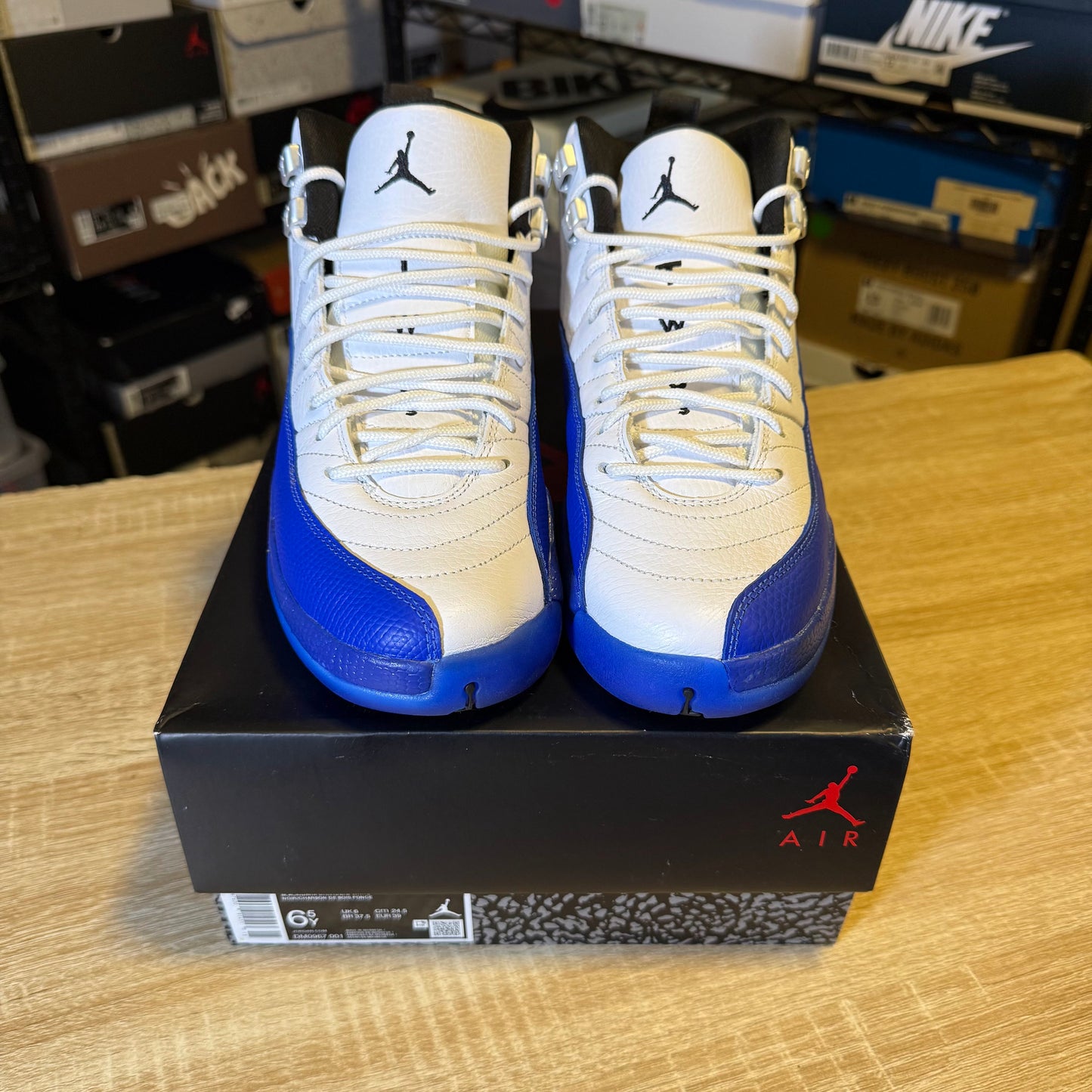 Size 6Y - AJ 12 Blueberry