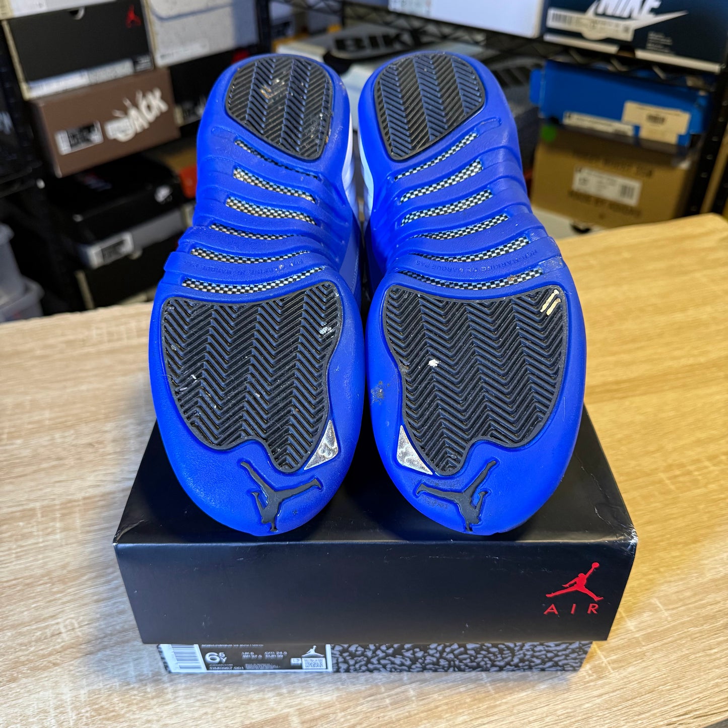 Size 6Y - AJ 12 Blueberry