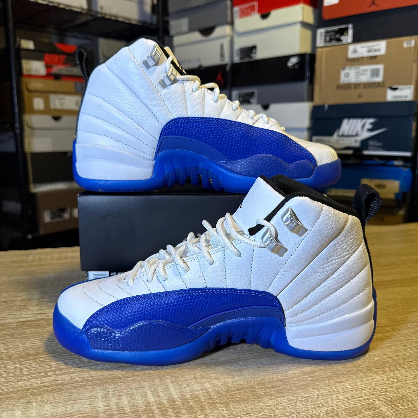 Size 6Y - AJ 12 Blueberry