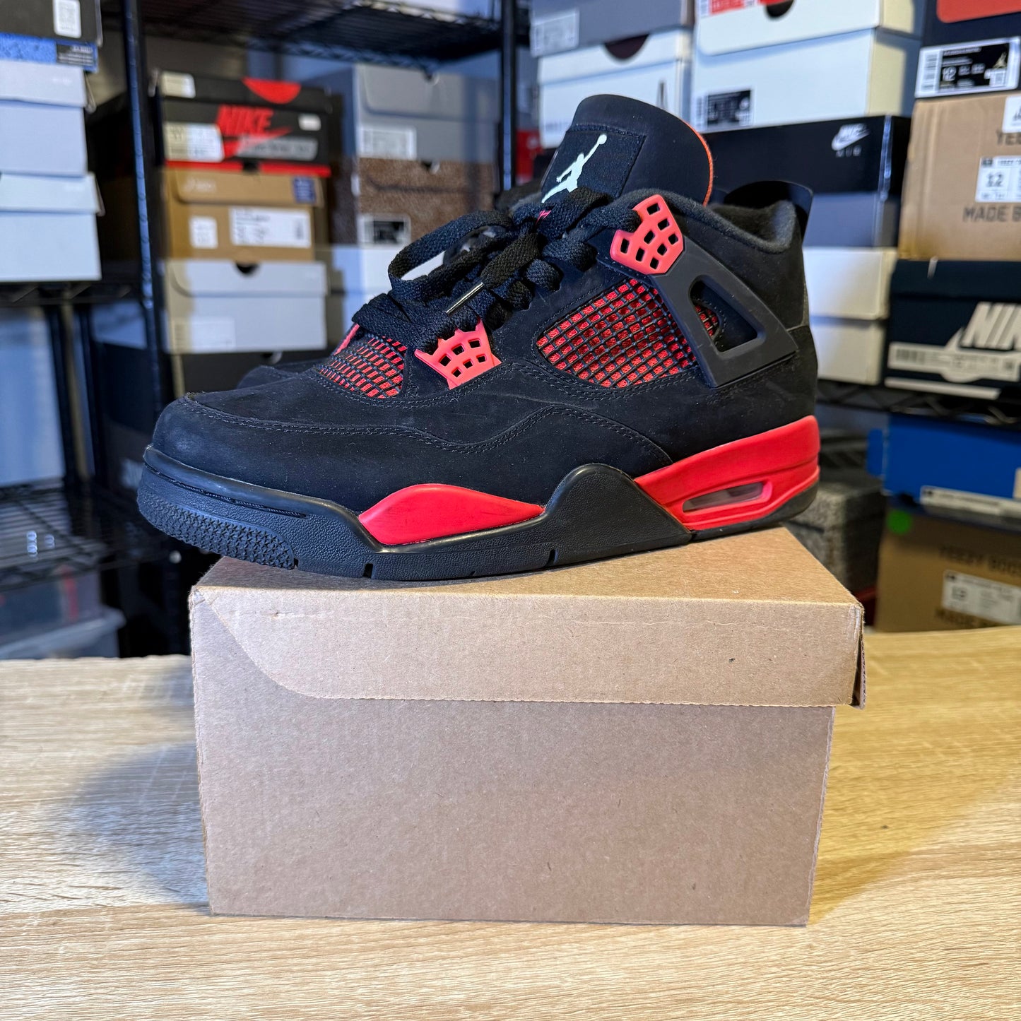Size 10 - AJ 4 Red Thunder