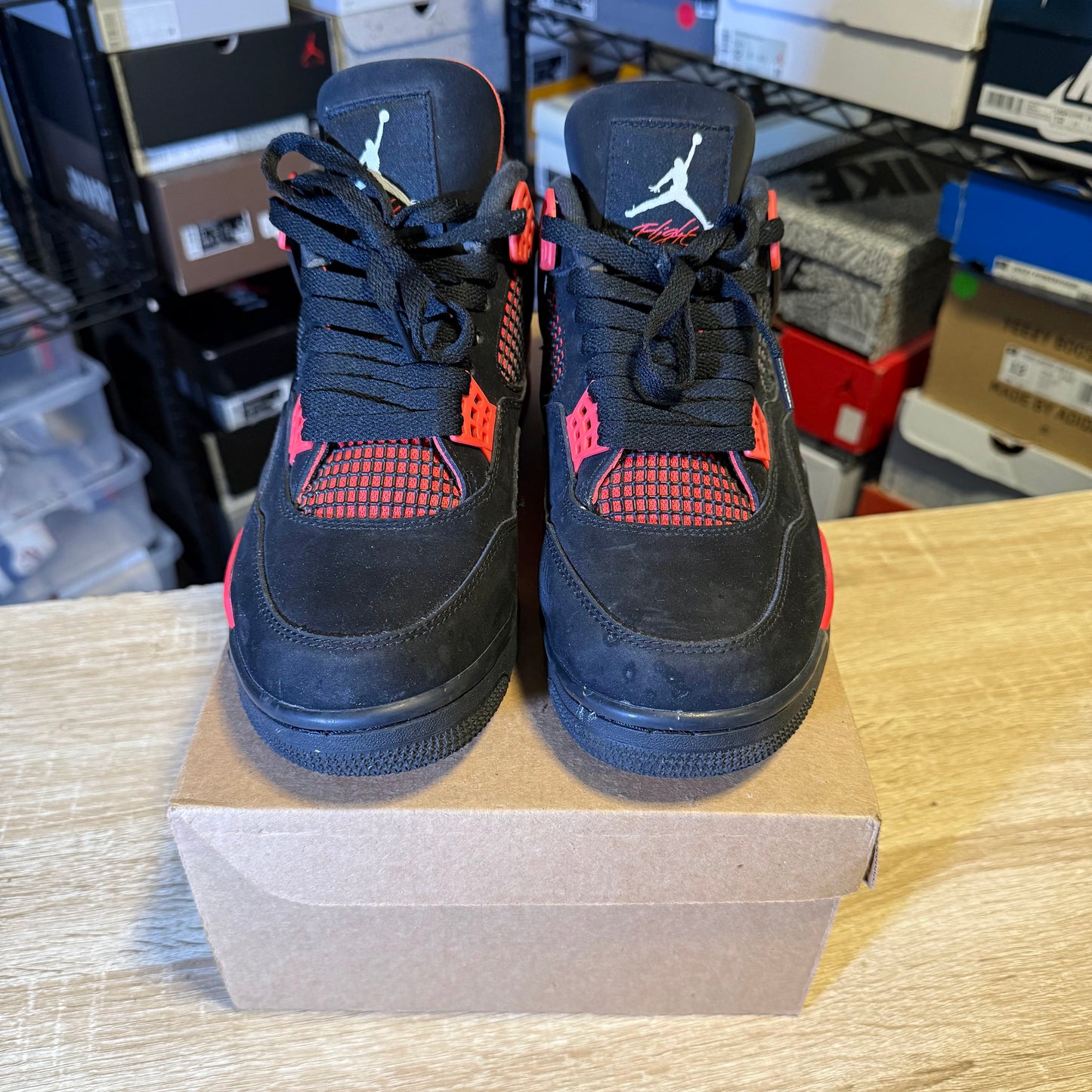 Size 10 - AJ 4 Red Thunder