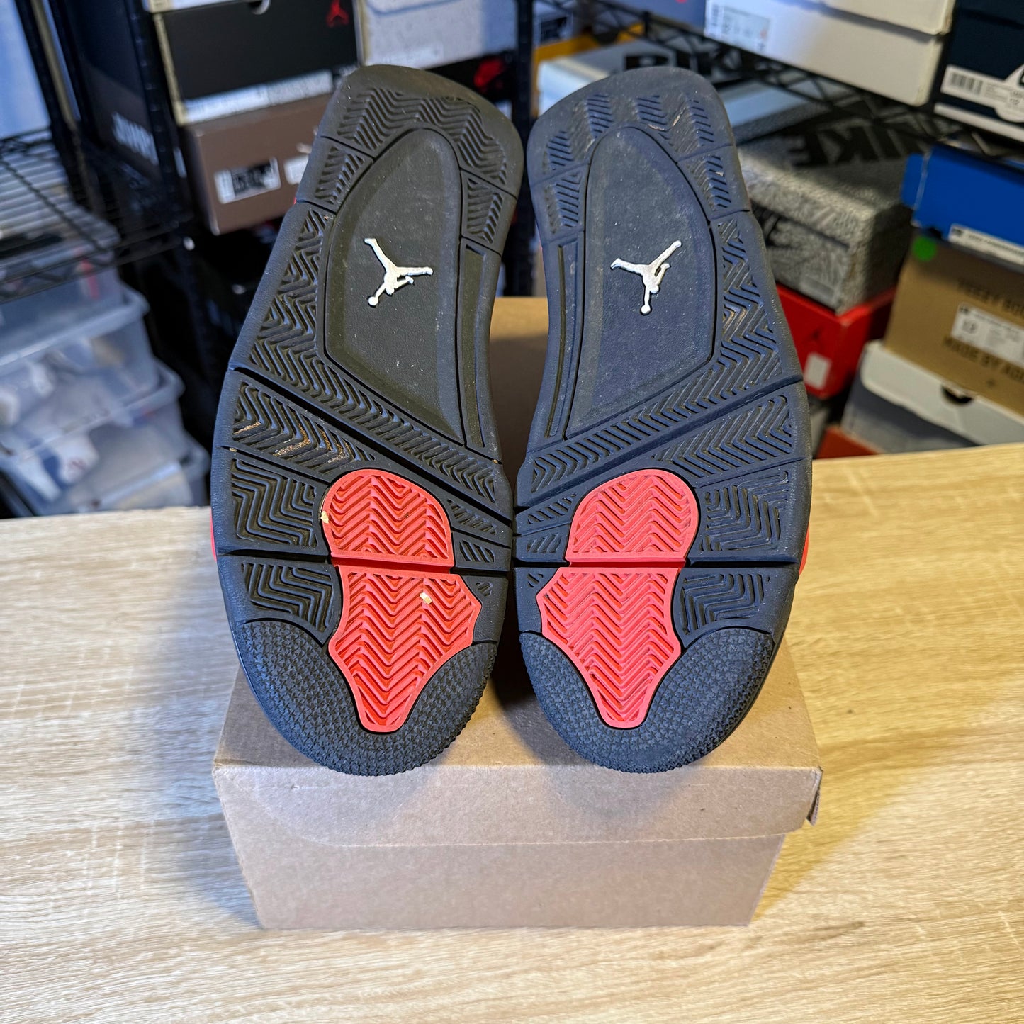 Size 10 - AJ 4 Red Thunder