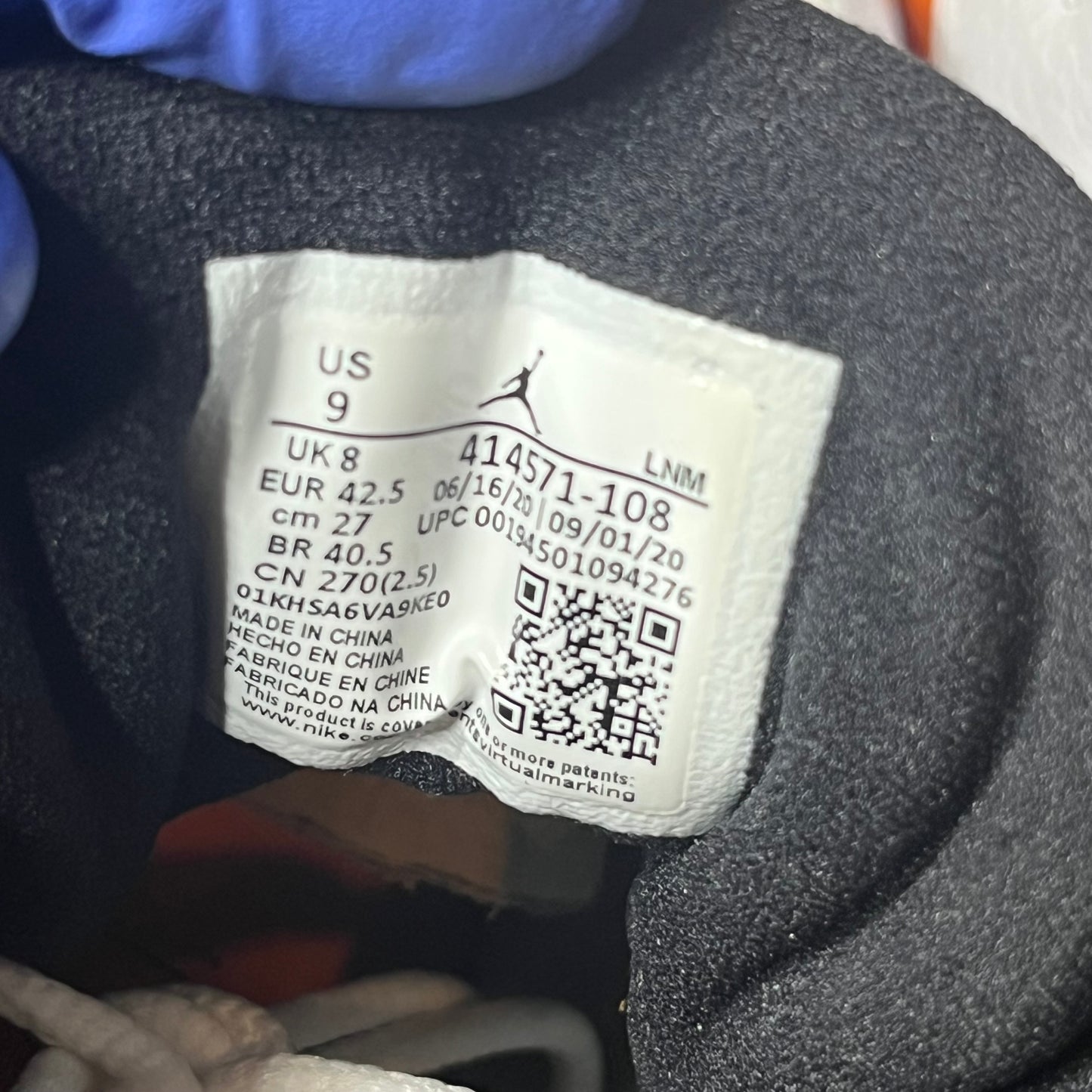 Size 9 - AJ 13 Starfish