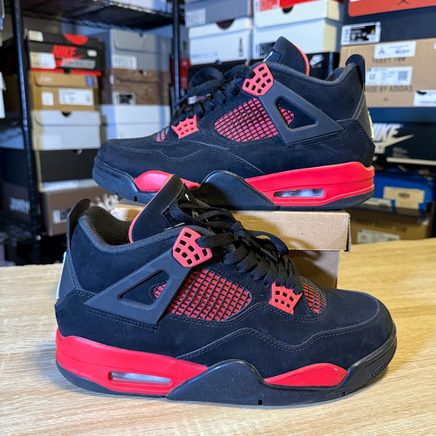 Size 10 - AJ 4 Red Thunder