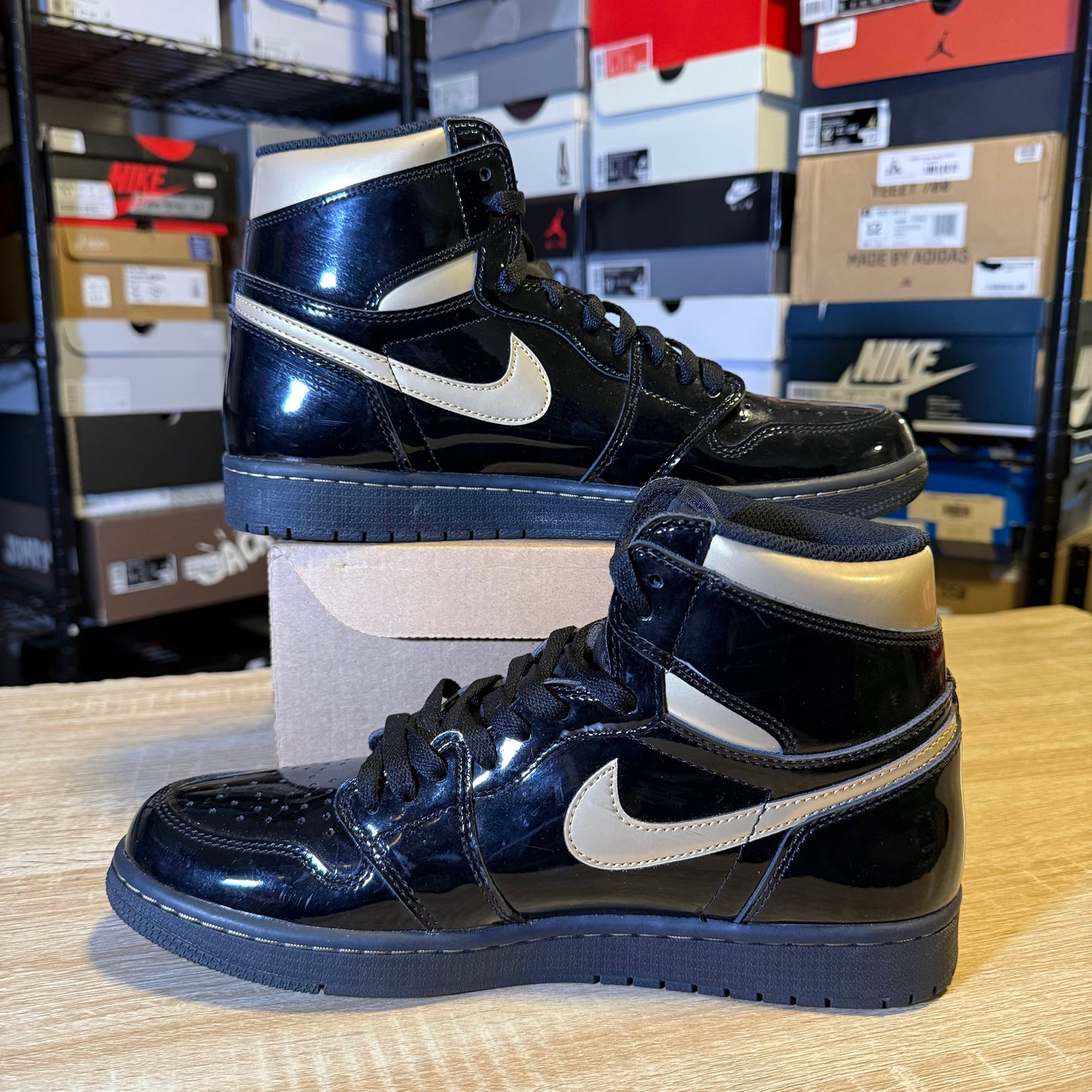 Size 9.5 - AJ 1 Metallic Gold