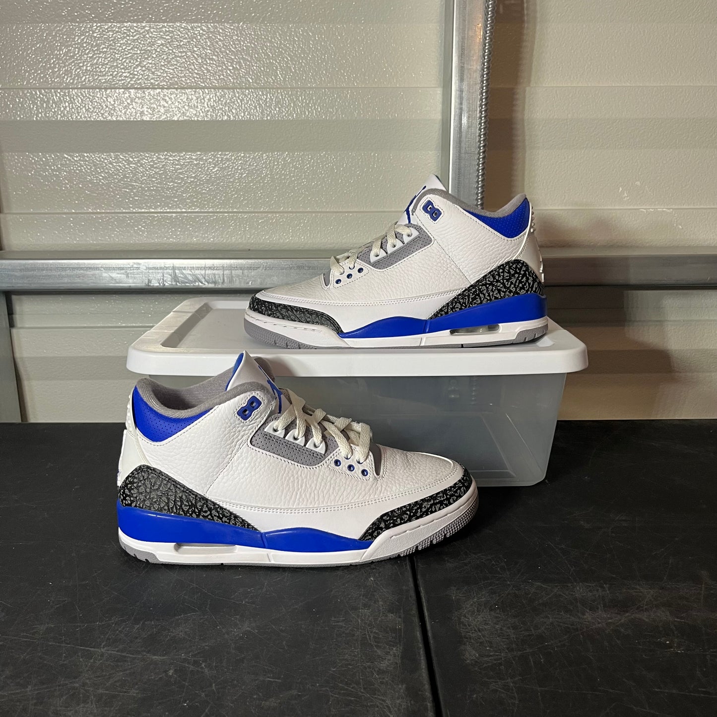 Size 9 - AJ 3 Racer Blue