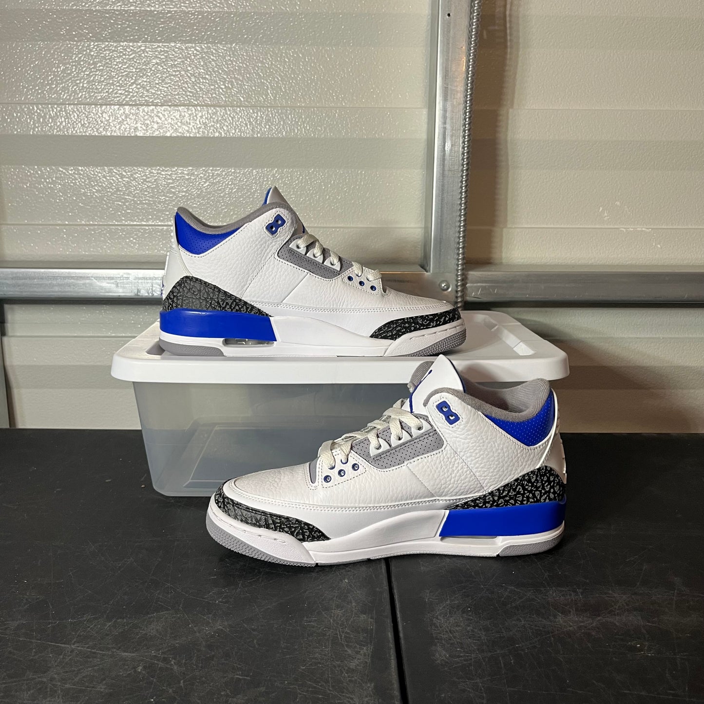 Size 9 - AJ 3 Racer Blue