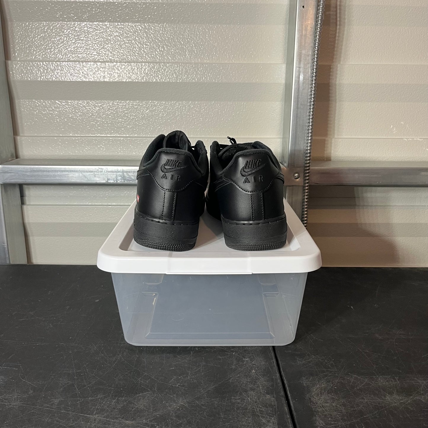 Size 13 - AF 1 Black Supreme