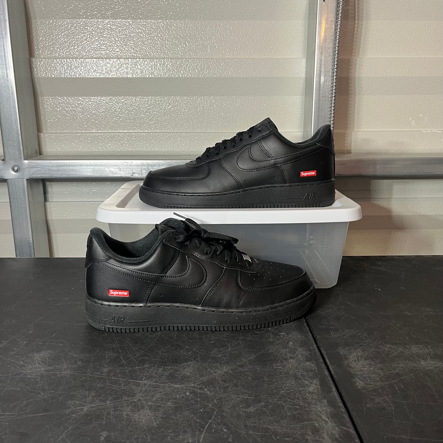 Size 13 - AF 1 Black Supreme