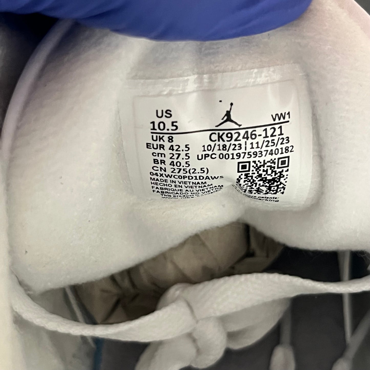 Size 10.5W - AJ 3 Georgia Peach