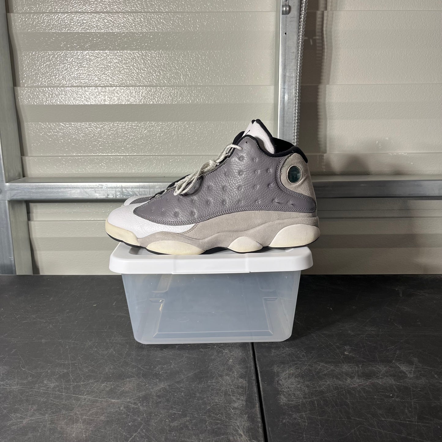 Size 12 - AJ 13 Grey/Black