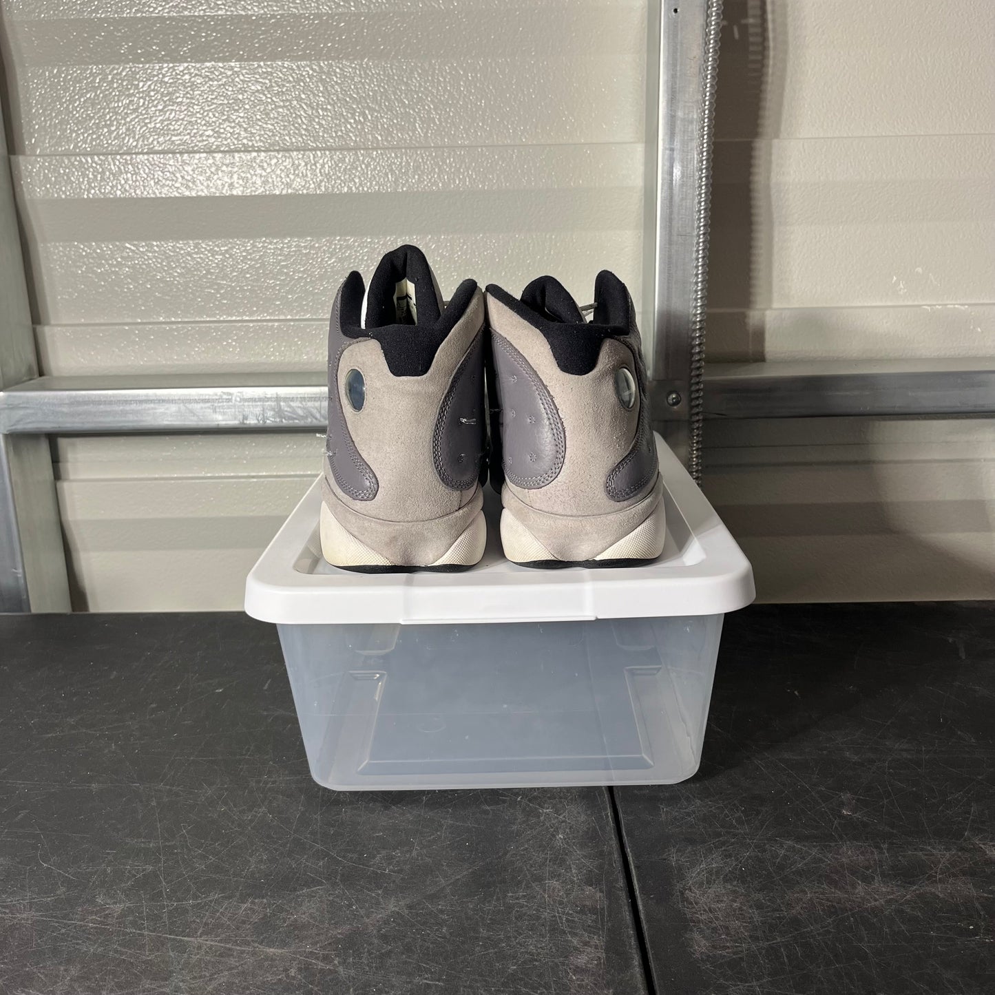 Size 12 - AJ 13 Grey/Black