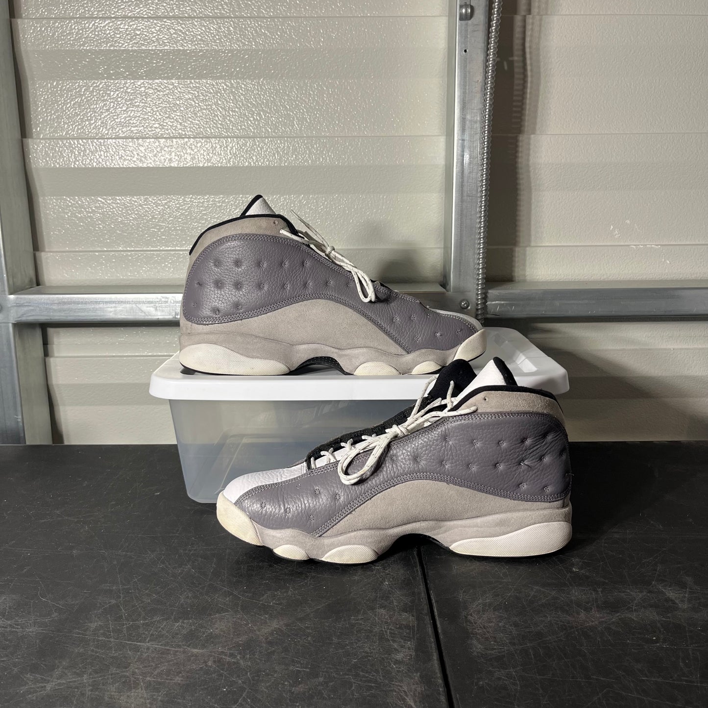 Size 12 - AJ 13 Grey/Black