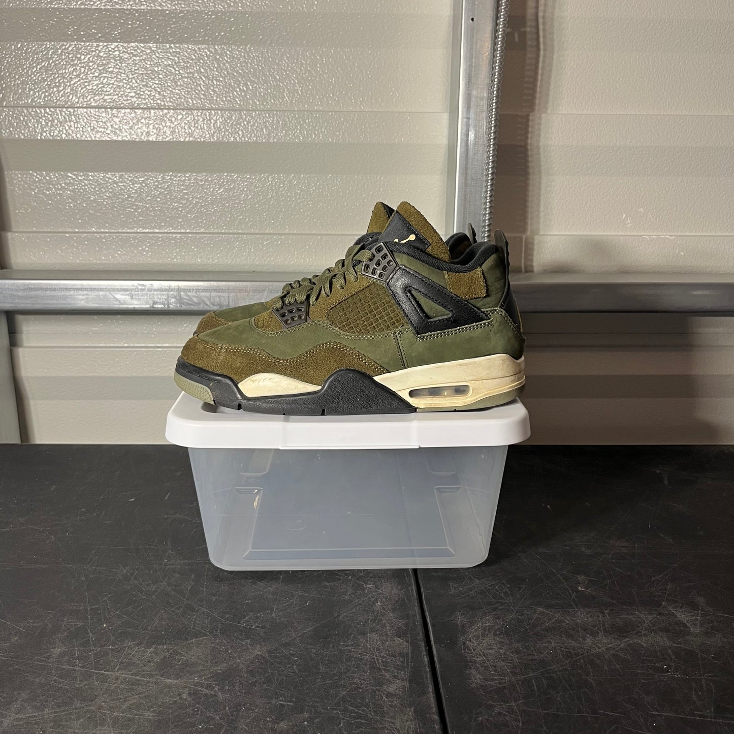 Size 8 - AJ 4 Craft Olive