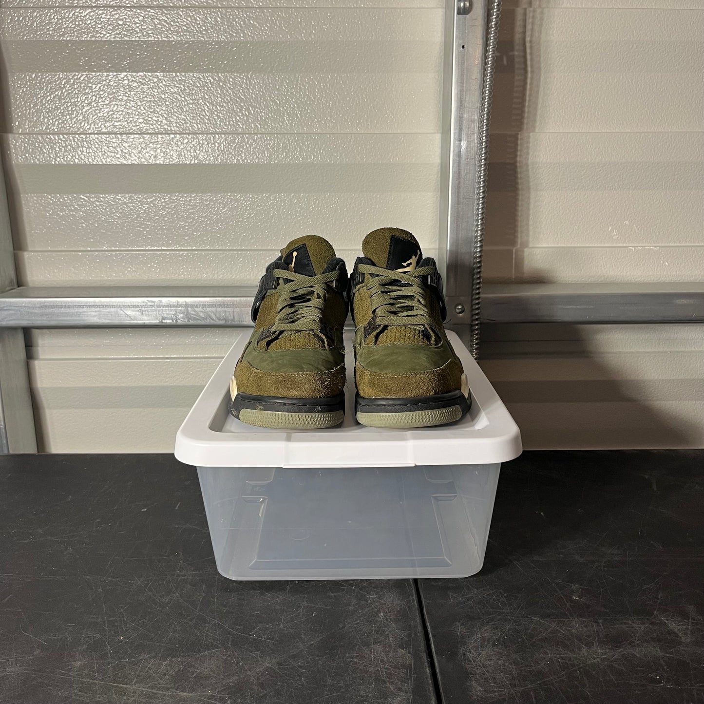 Size 8 - AJ 4 Craft Olive