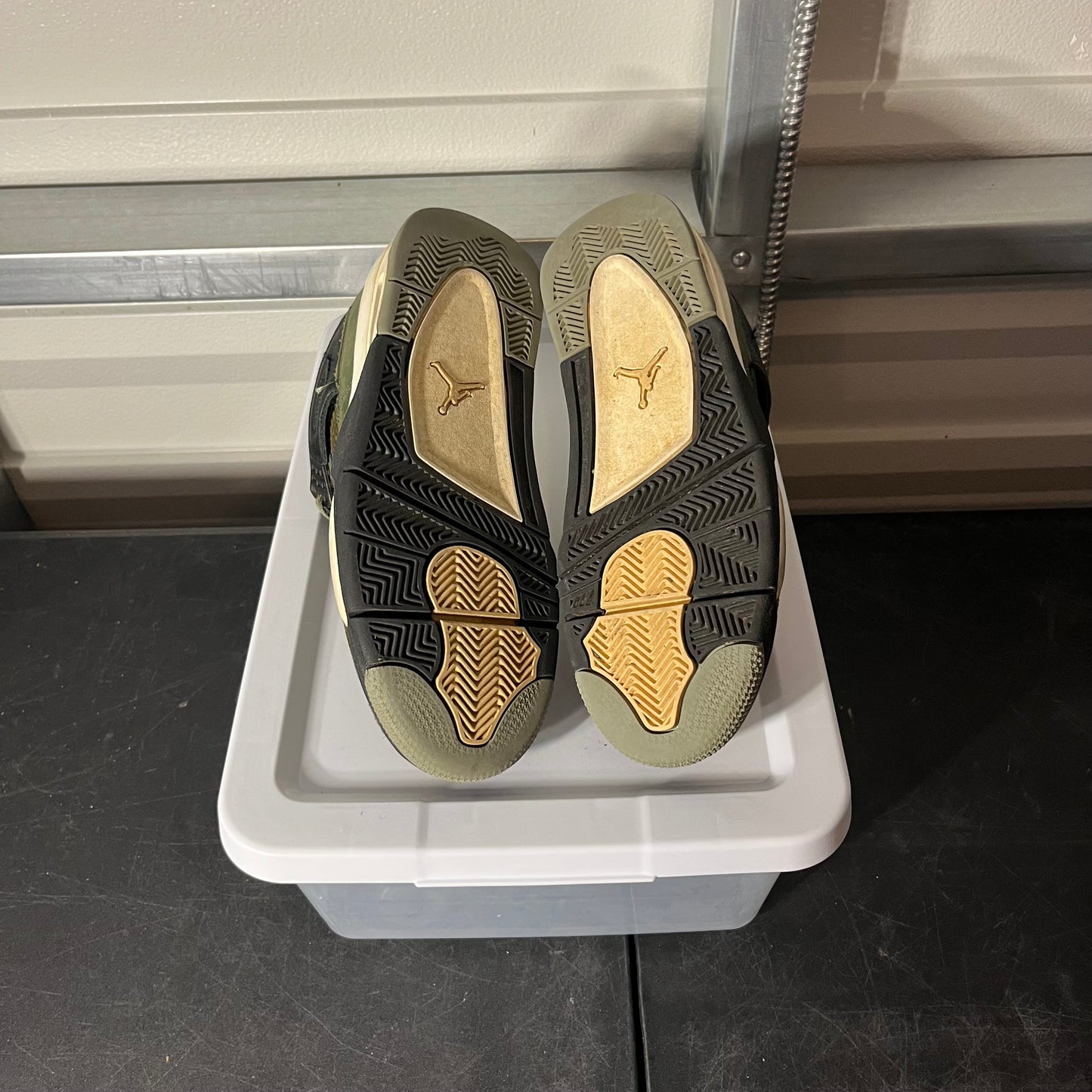 Size 8 - AJ 4 Craft Olive