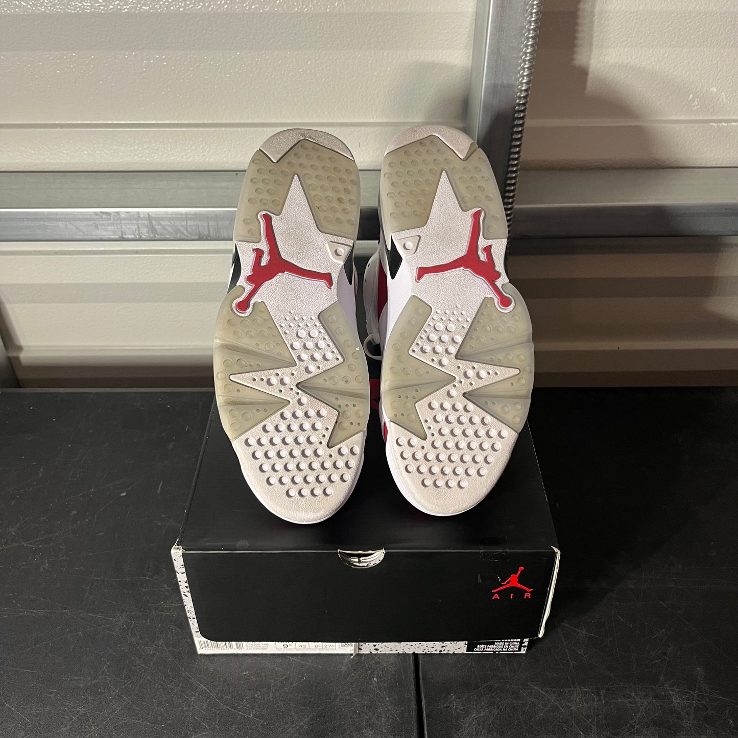 Size 9.5 - AJ 6 Carmine