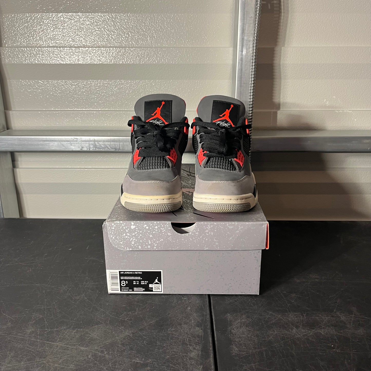 Size 8.5 - AJ 4 Infrared