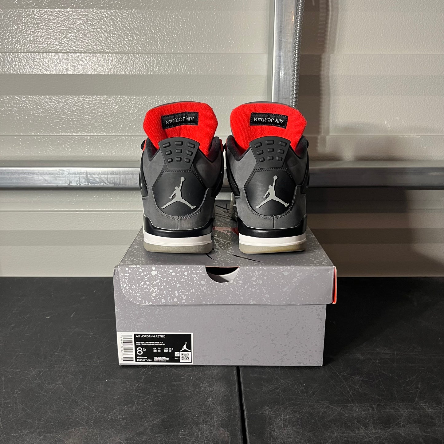 Size 8.5 - AJ 4 Infrared