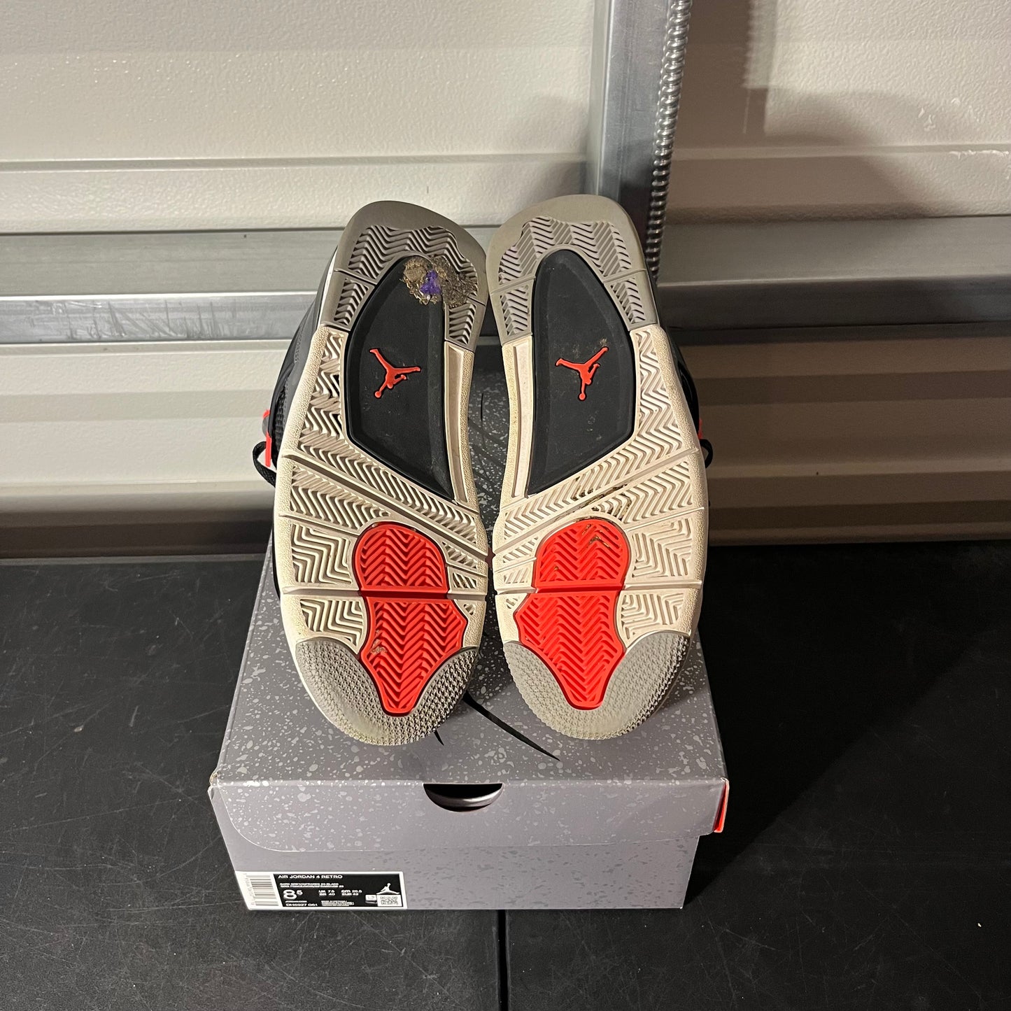 Size 8.5 - AJ 4 Infrared