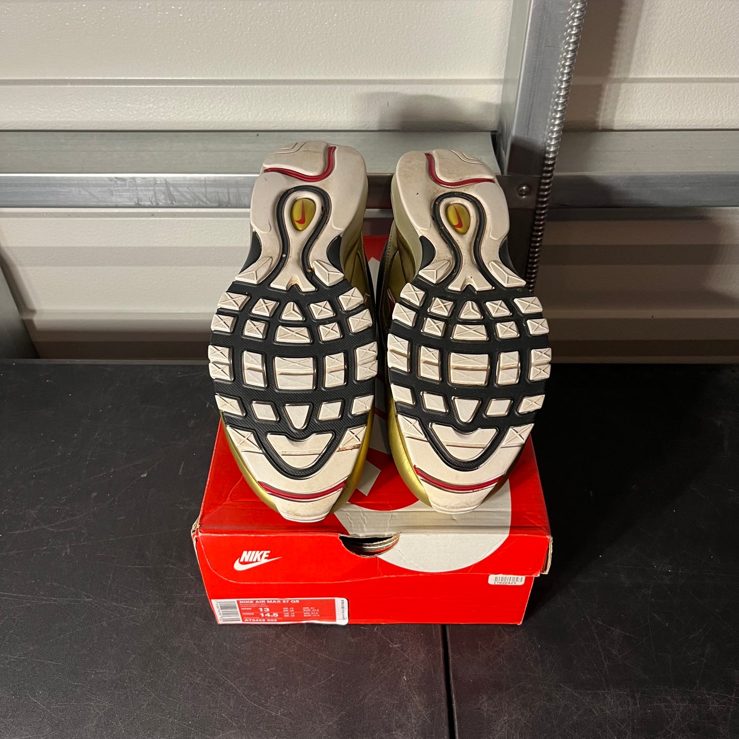 Size 13 - Air Max 97 Gold/Black