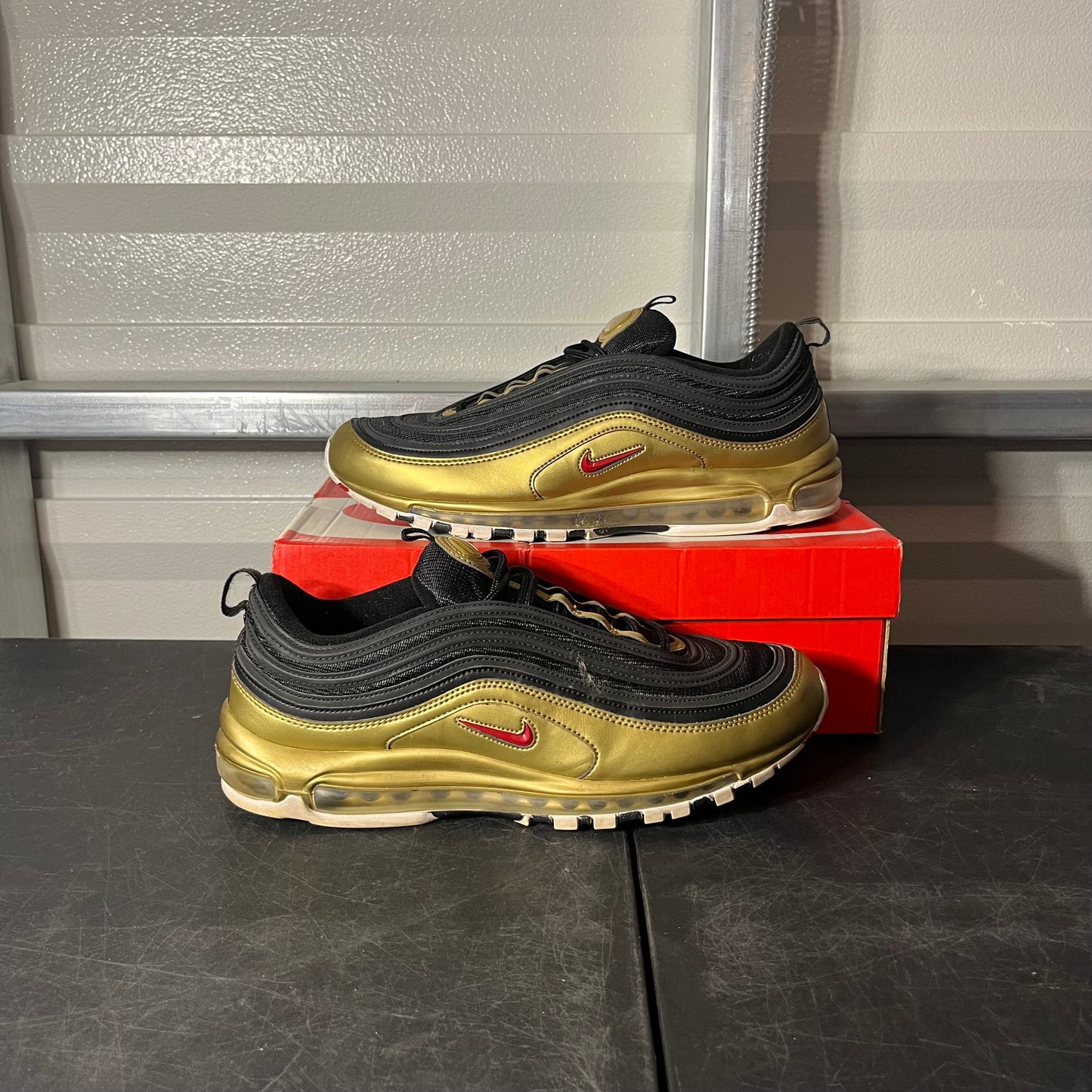 Size 13 - Air Max 97 Gold/Black