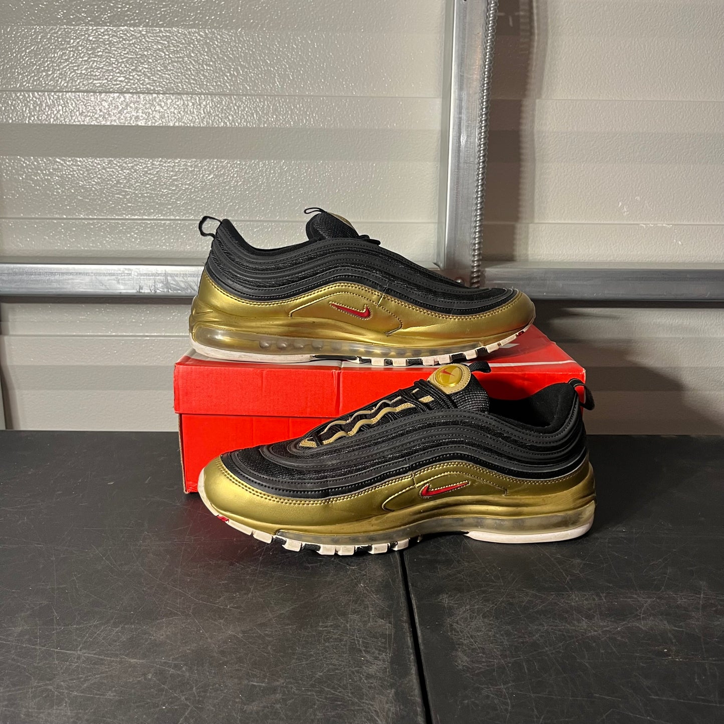 Size 13 - Air Max 97 Gold/Black