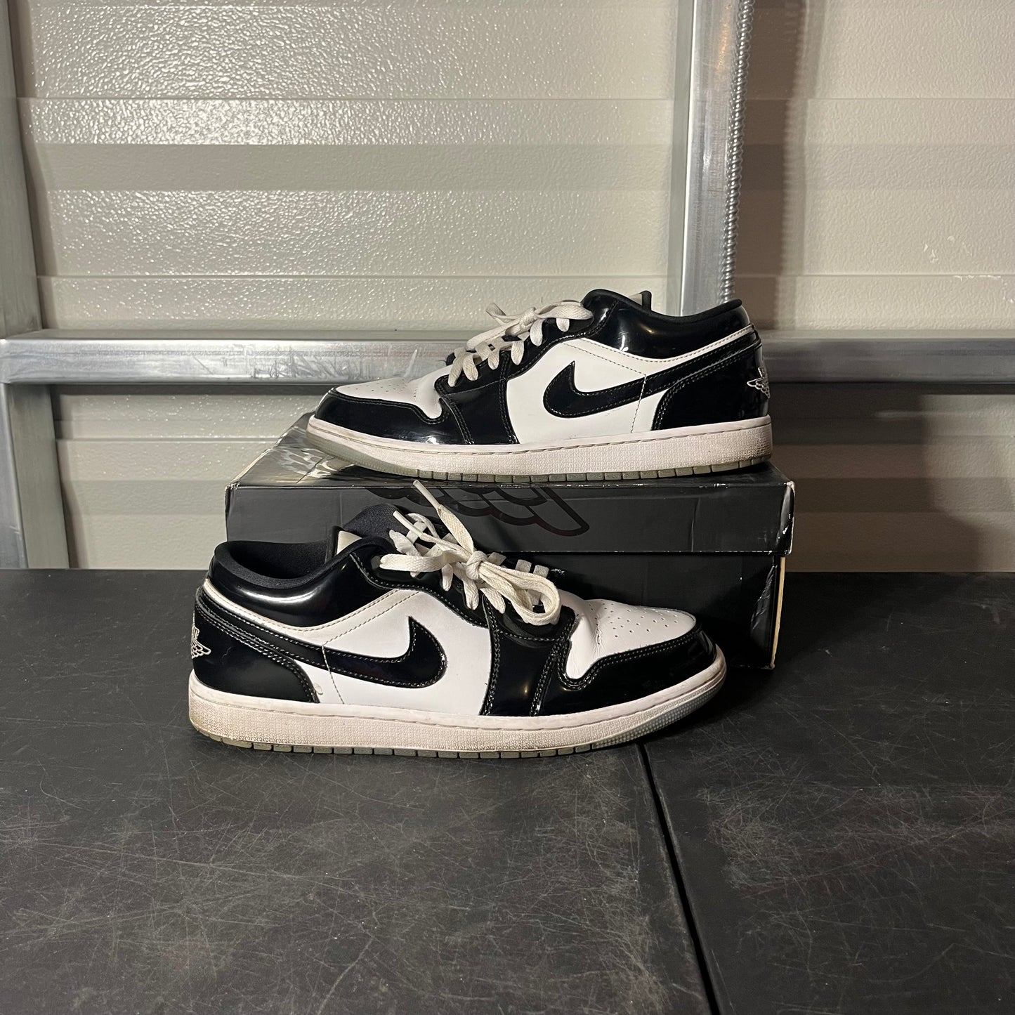 Size 11 - AJ 1 Low Black