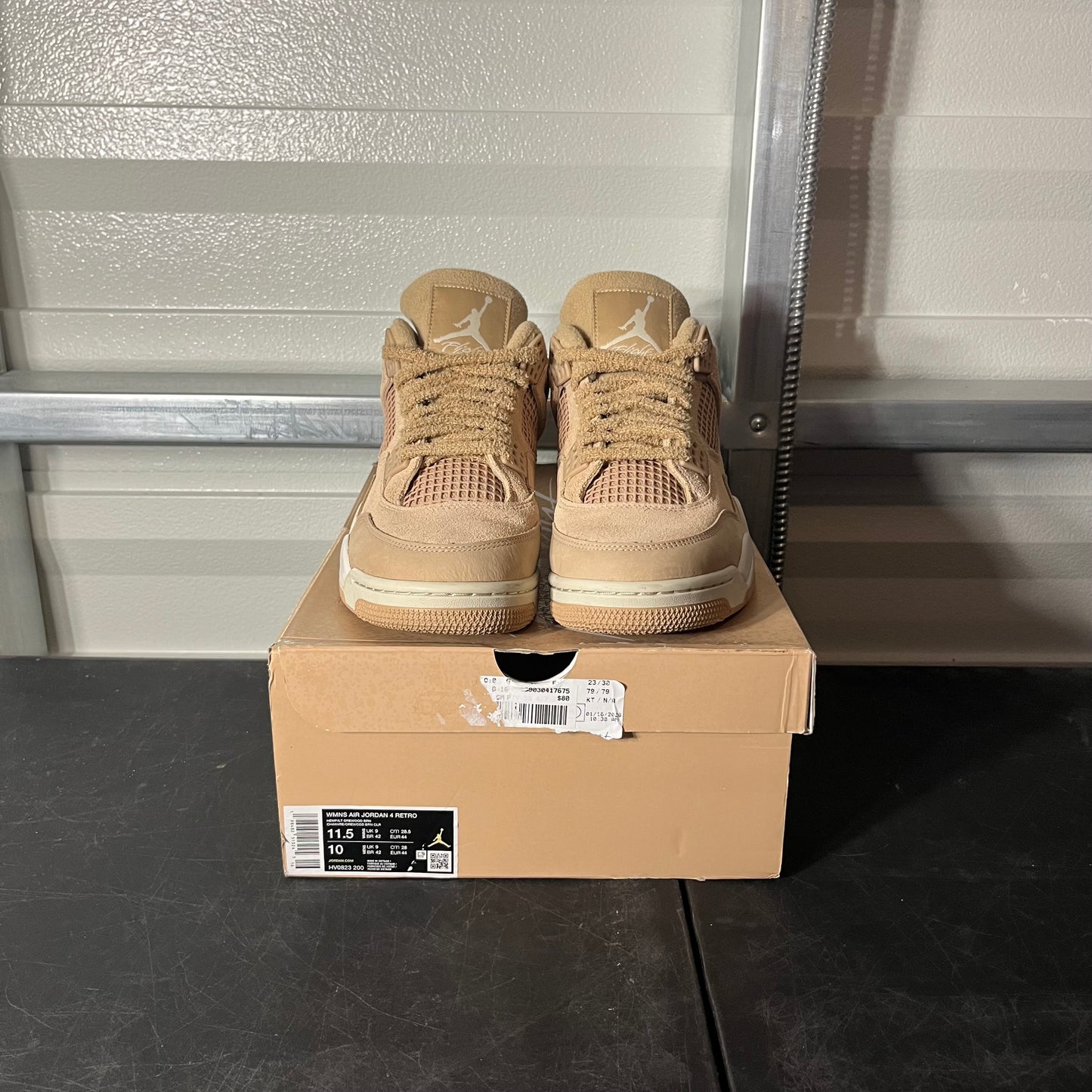 Size 11.5W - AJ 4 Cozy Girl