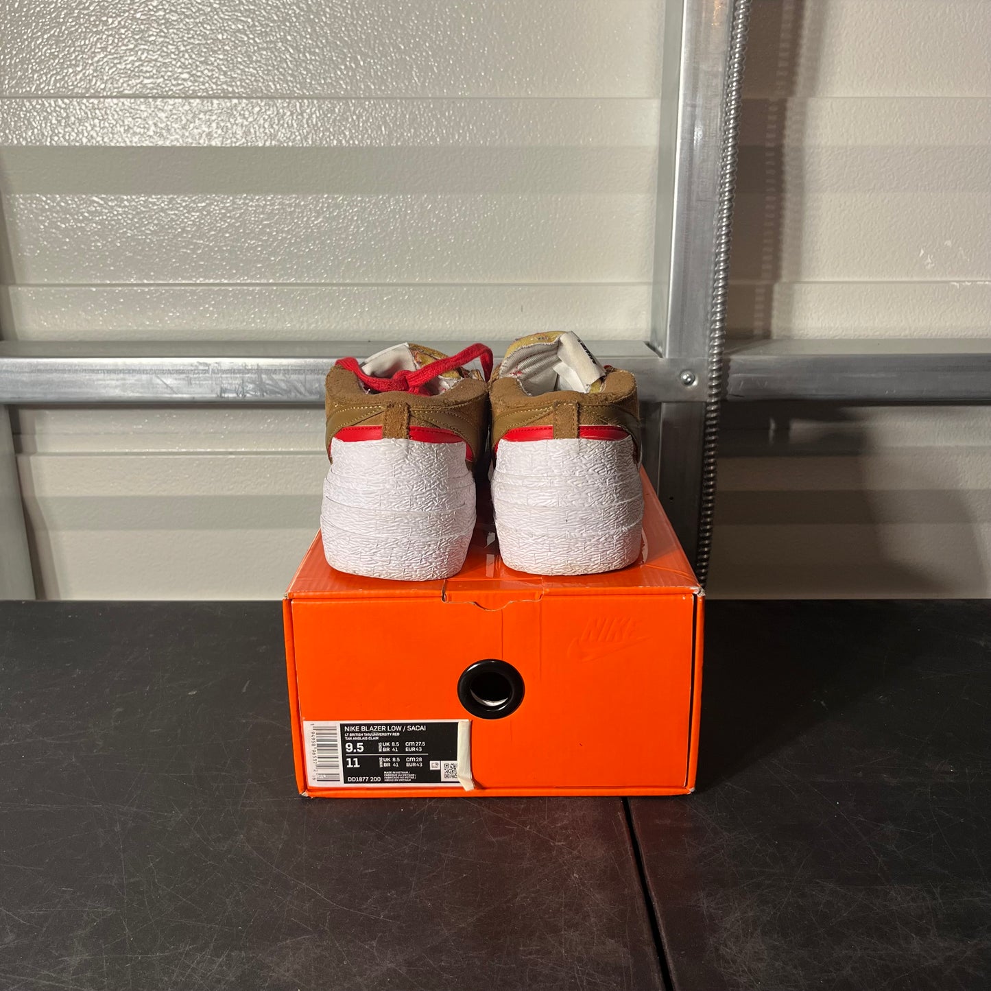 Size 9.5 - Tan Sacai Blazer Low