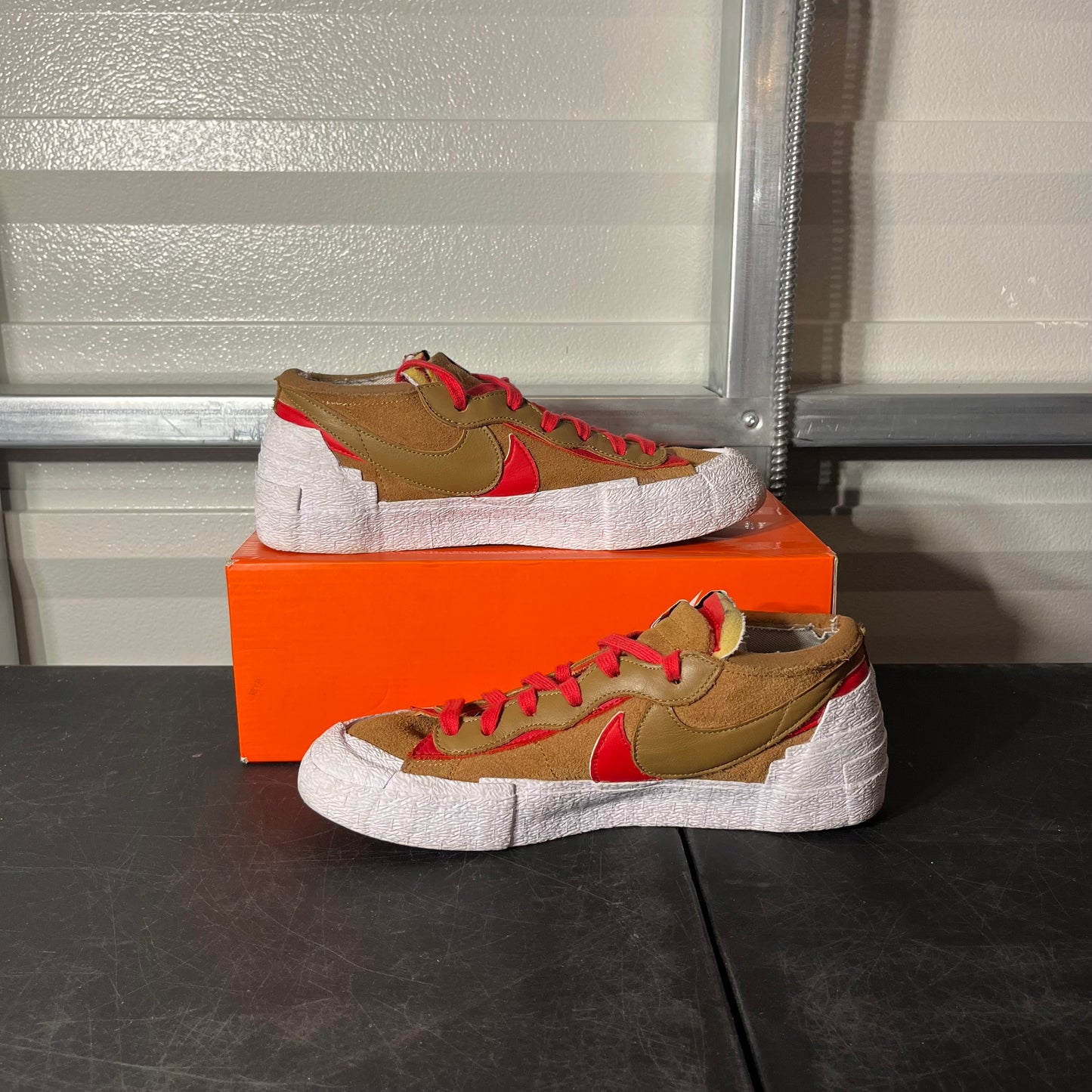 Size 9.5 - Tan Sacai Blazer Low