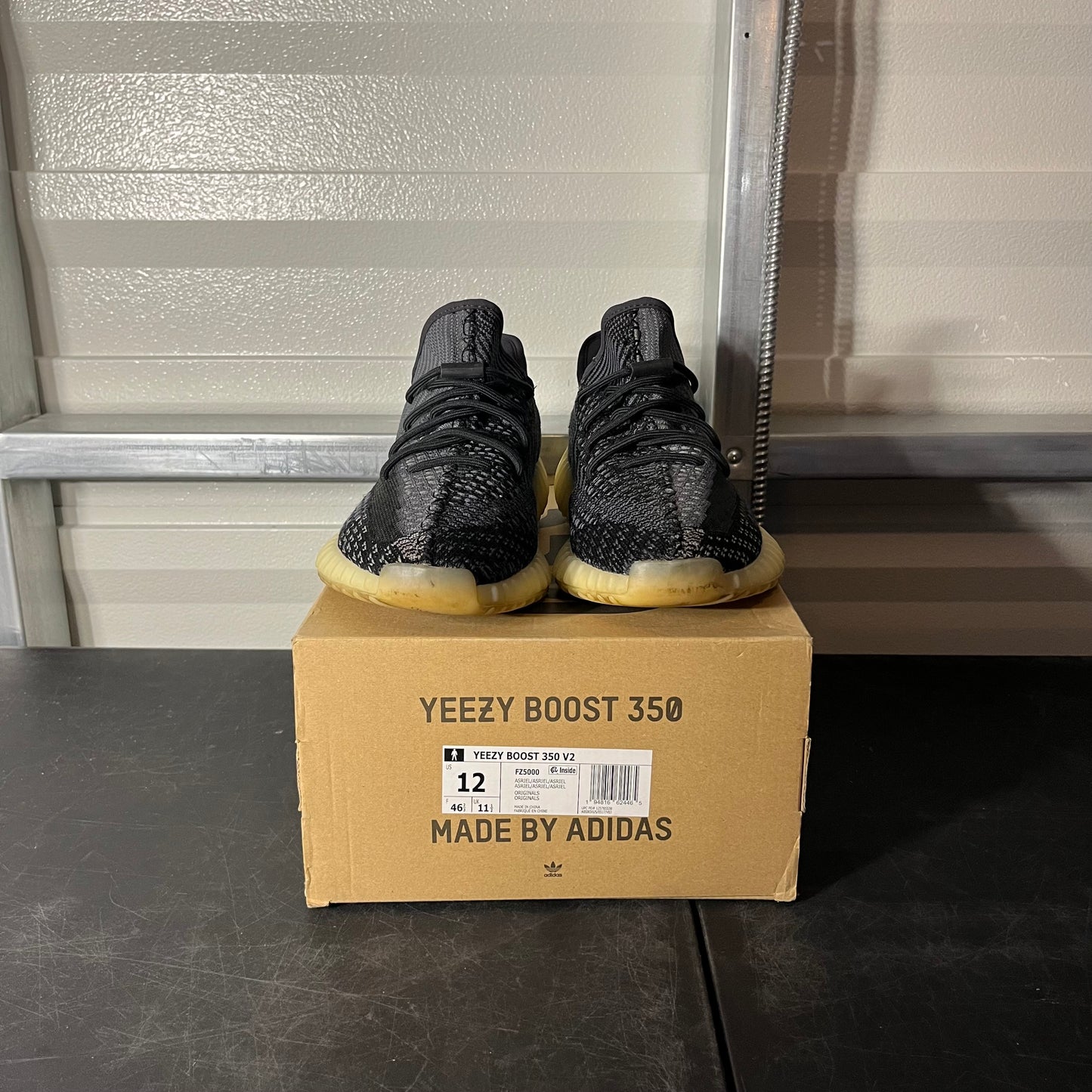 Size 12 - Yeezy 350 Carbon