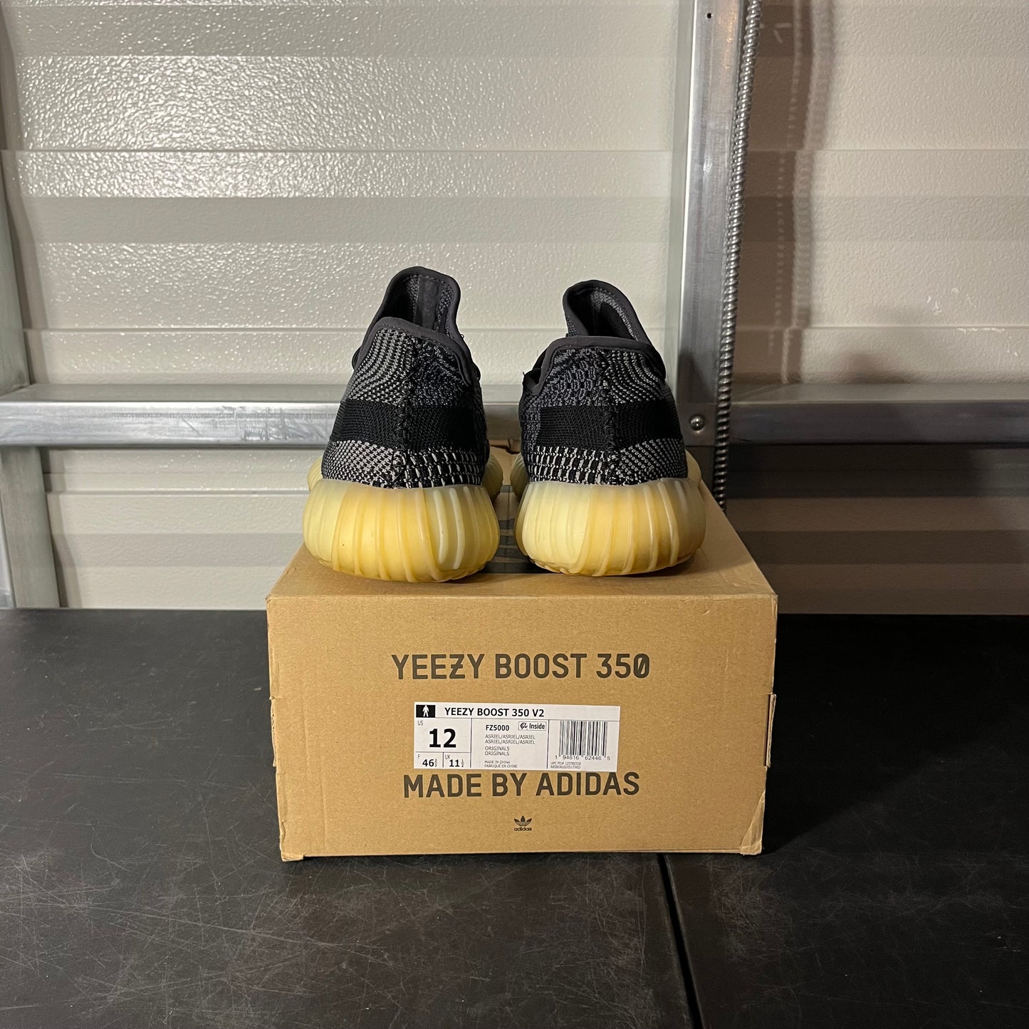 Size 12 - Yeezy 350 Carbon