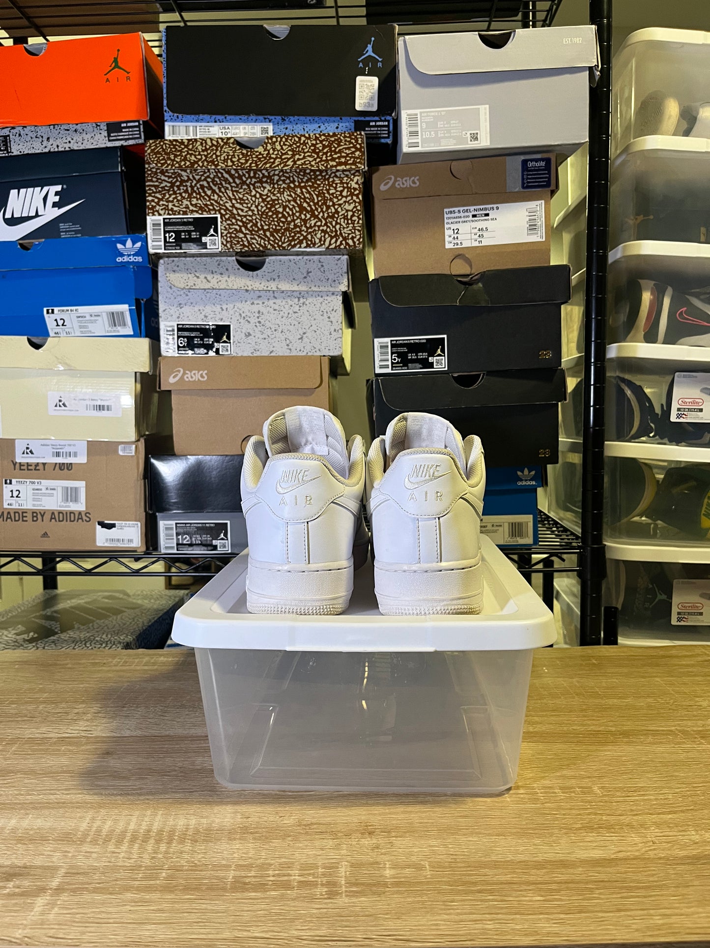 Size 12 - AF 1 White