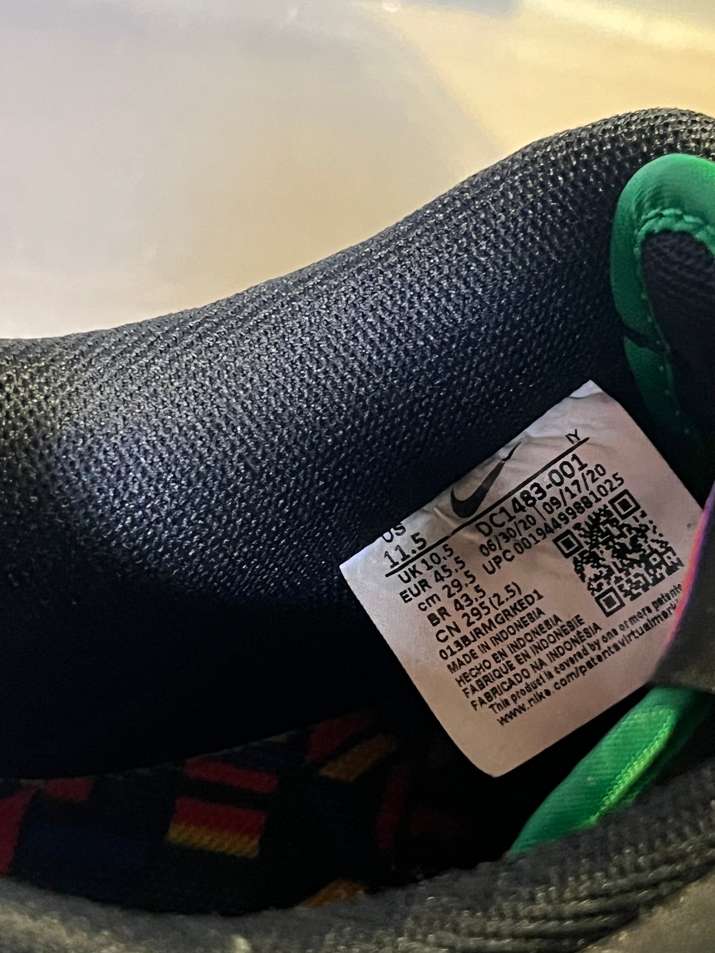 Size 11.5 - AF 1 '07 LV8 Live Together, Play Together