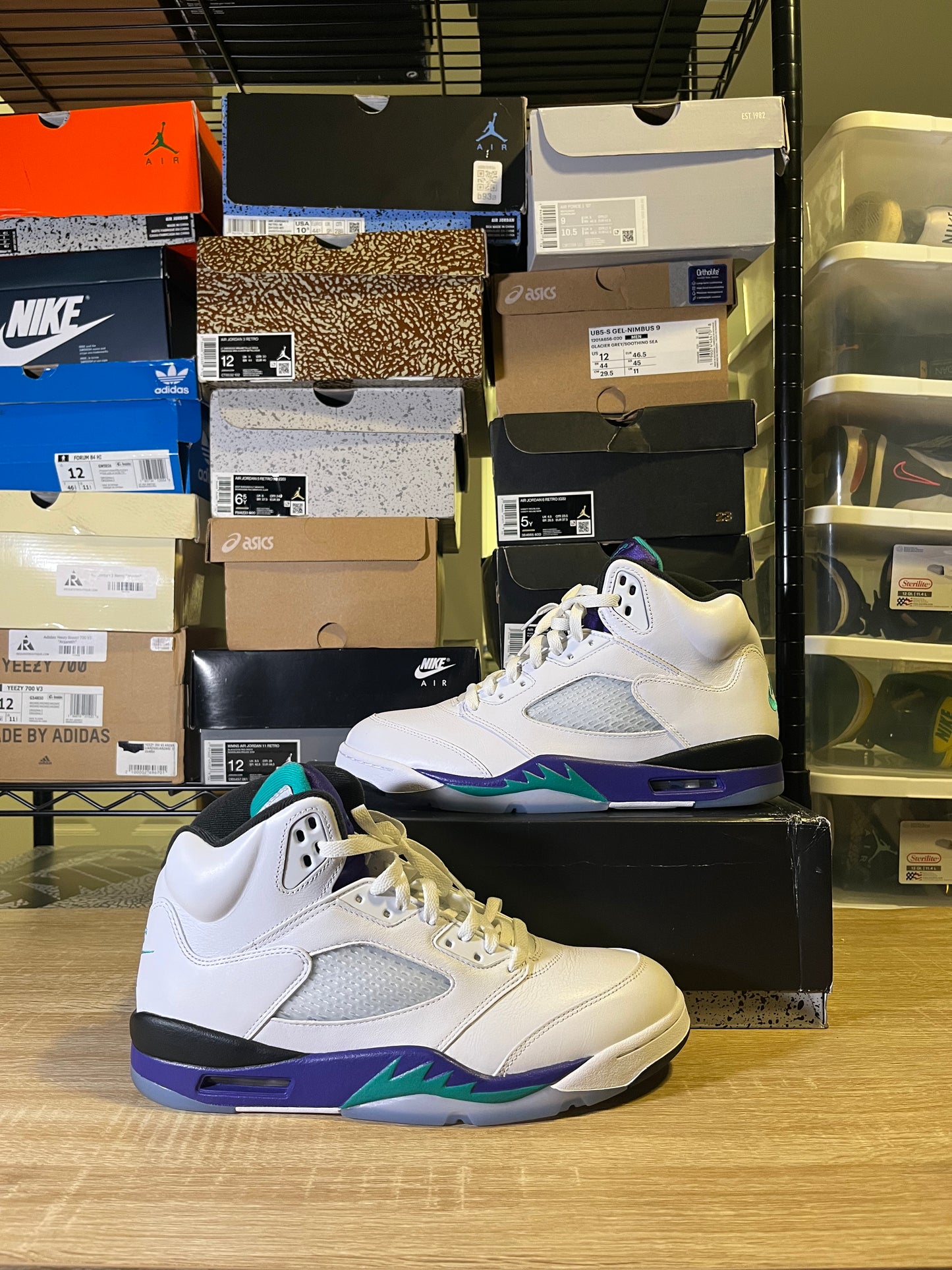 Size 11 - AJ 5 Retro 2025 Grape