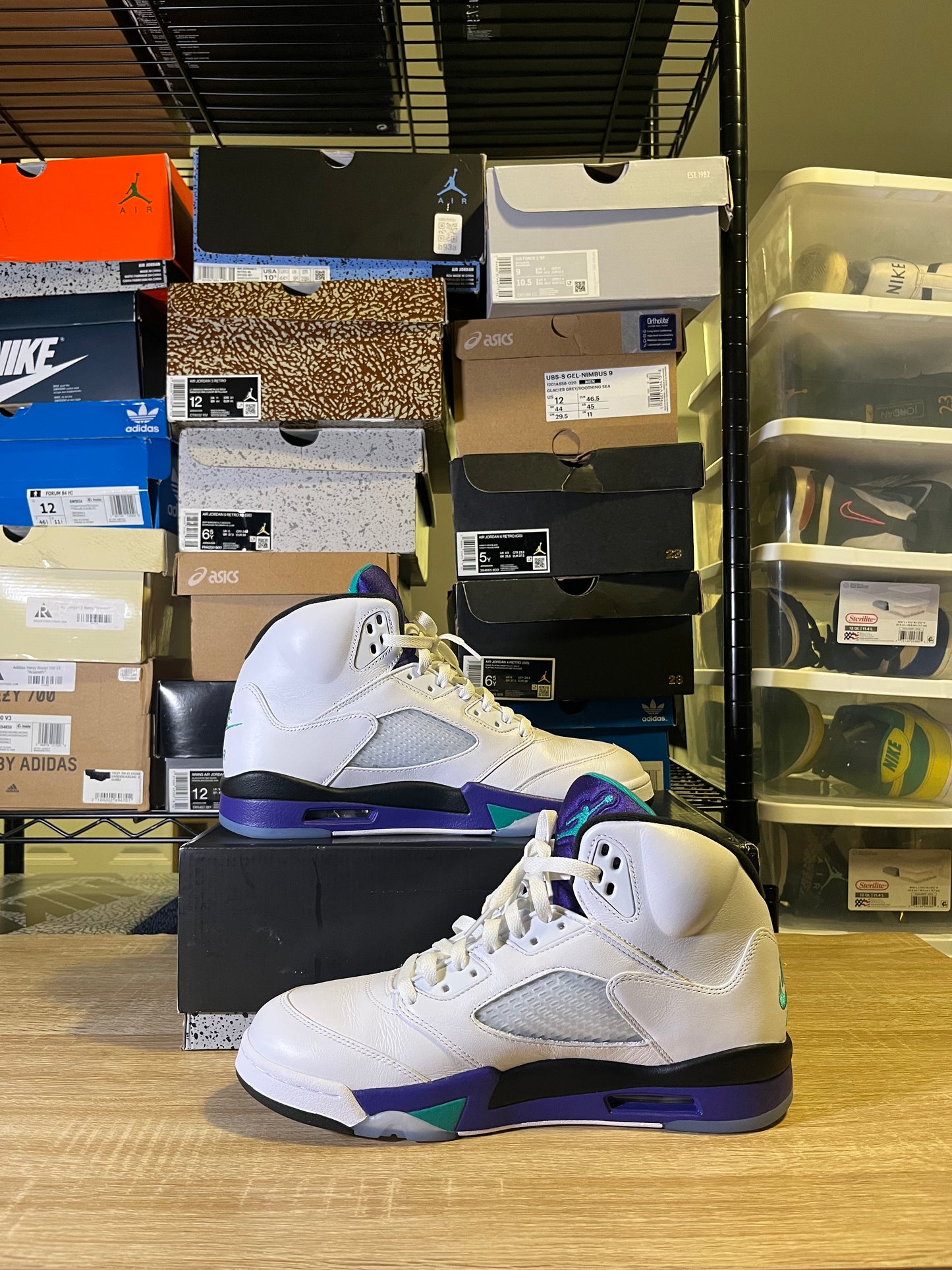 Size 11 - AJ 5 Retro 2025 Grape