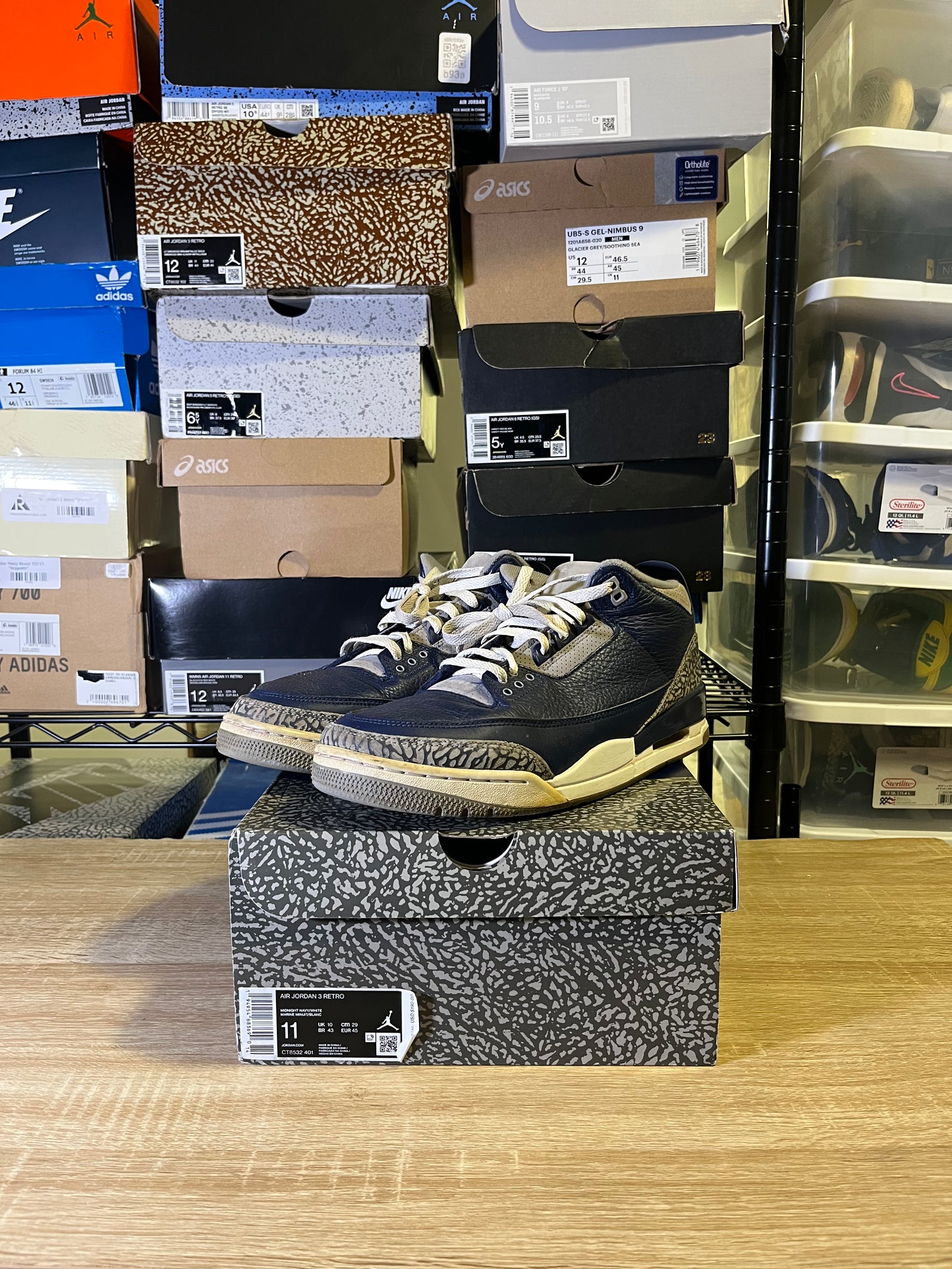 Size 11 - AJ 3 Georgetown