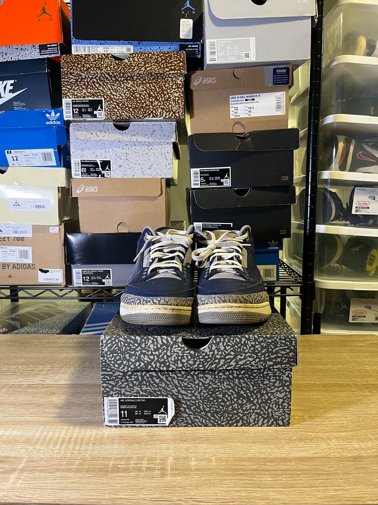 Size 11 - AJ 3 Georgetown